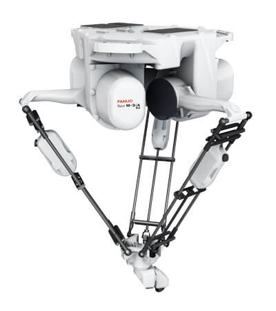 White FANUC M-3iA/6A Robot
