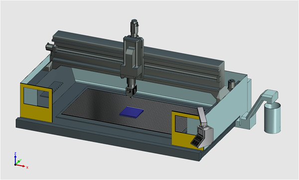 Tool type machine